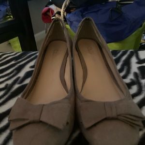 Laundry Suede low heel loafer